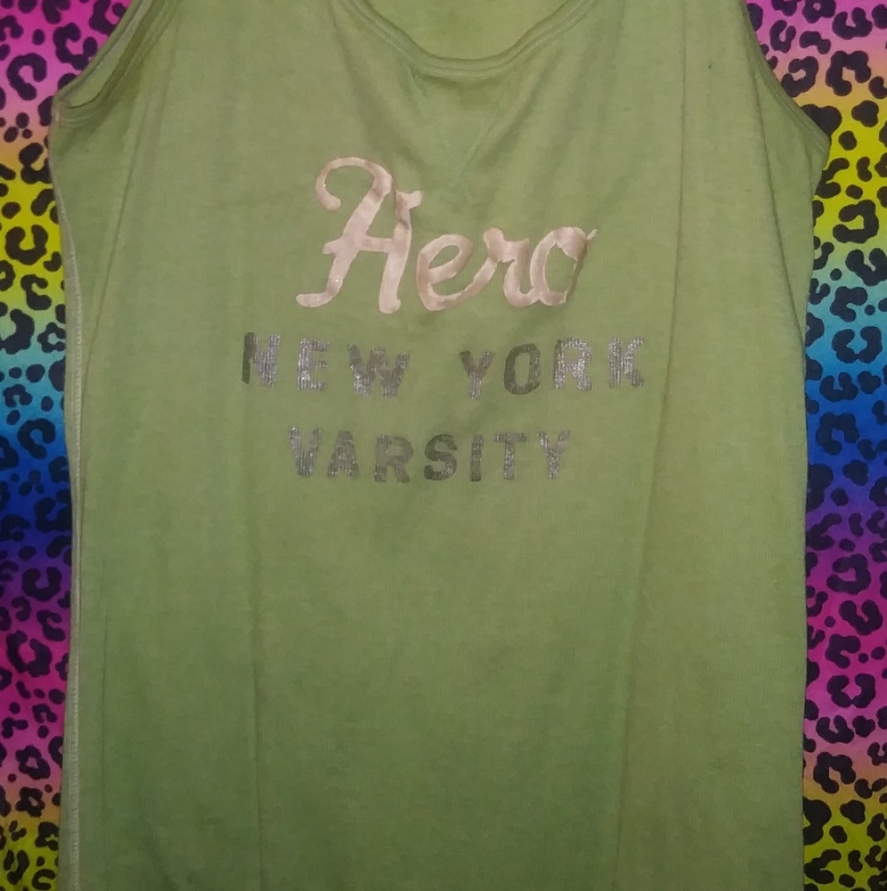 Green Aero Tank top